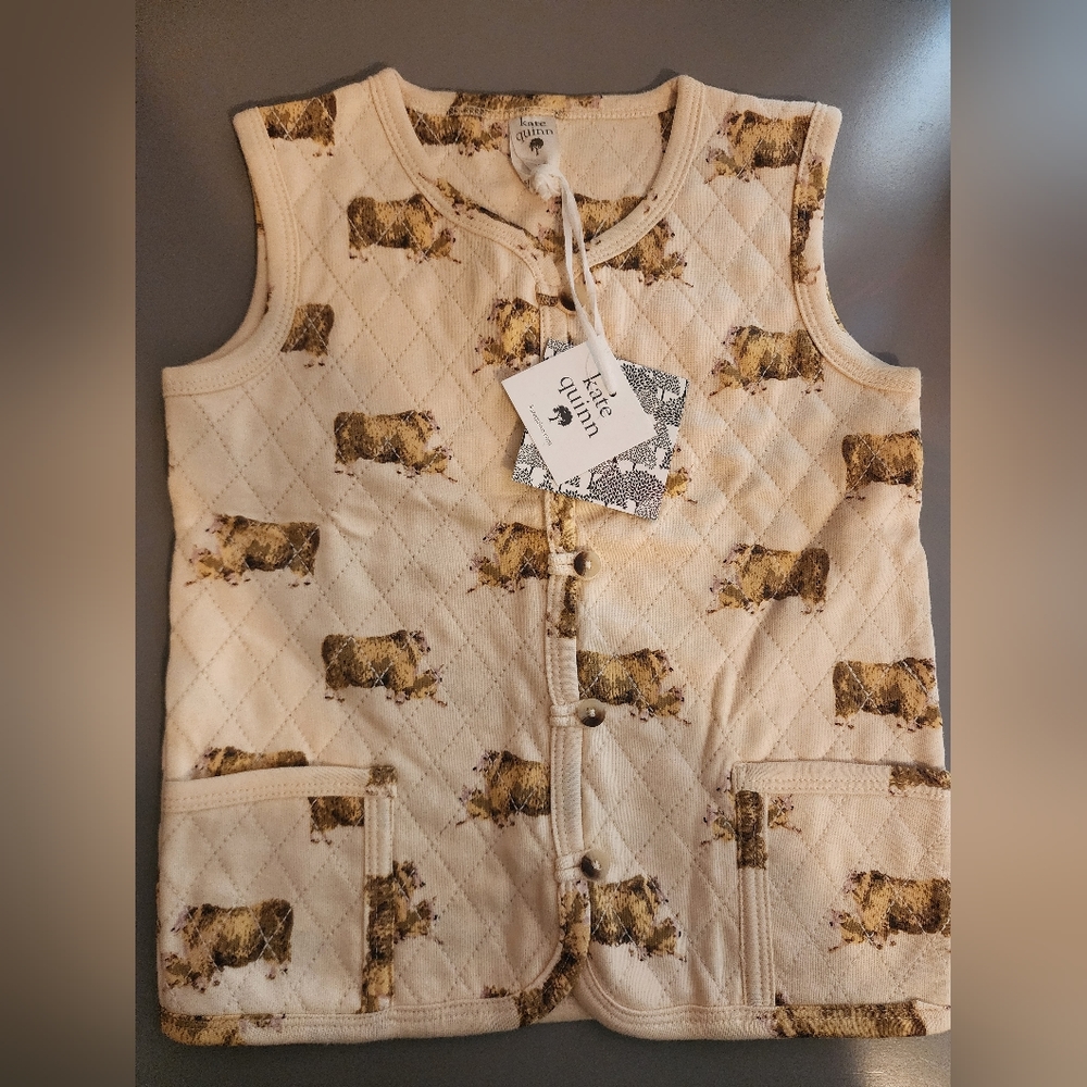 Kate Quinn toddler vest